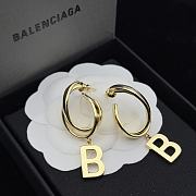 Balenciaga Earrings Gold 137 - 5