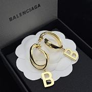 Balenciaga Earrings Gold 137 - 3