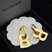 Balenciaga Earrings Gold 144 - 3