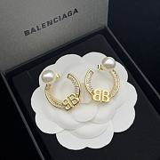 Balenciaga Earrings Gold 210 - 3