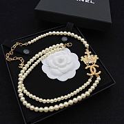 Chanel Necklace Gold Pearl 11 - 4