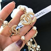Chanel Necklace Gold Pearl 62 - 6