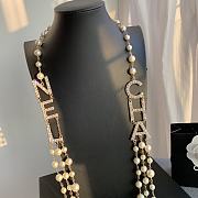 Chanel Necklace Gold Pearl 63 - 3