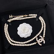 Chanel Necklace Gold Pearl 77 - 6