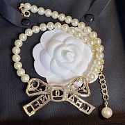 Chanel Necklace Gold Pearl 85 - 4