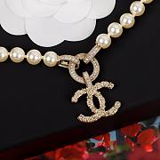 Chanel Necklace Gold Pearl 95 - 4