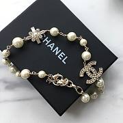 Chanel Necklace Gold Pearl 176 - 4