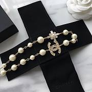 Chanel Necklace Gold Pearl 176 - 3