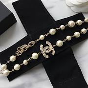 Chanel Necklace Gold Pearl 176 - 2