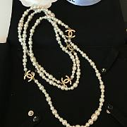 Chanel Necklace Gold Pearl 250 - 5