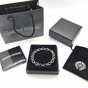 Crow Heart Bracelet Silver 419 - 2