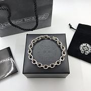 Crow Heart Bracelet Silver 419 - 3