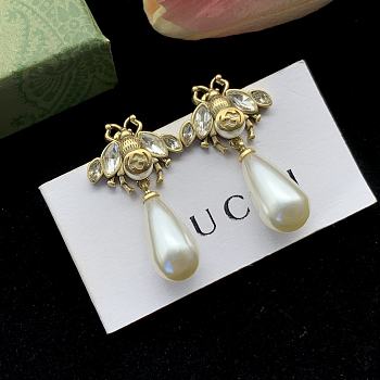 Gucci Earrings Gold Bees 21