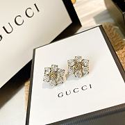 Gucci Earrings Gold Flower 300 - 4