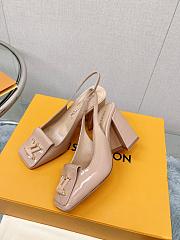 LV Shake Slingback Pump Nude 5.5cm 8.5cm - 1