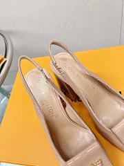 LV Shake Slingback Pump Nude 5.5cm 8.5cm - 2