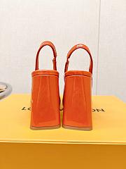 LV Shake Slingback Pump Orange 5.5cm 8.5cm - 3