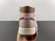 Air Jordan 1 Mid Pink Oxford Brown BQ6472-620 - 5