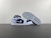Air Jordan 1 Low SE Football Grey White Gym Red Midnight Navy FZ8778-044 - 5