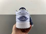 Air Jordan 1 Low SE Football Grey White Gym Red Midnight Navy FZ8778-044 - 3
