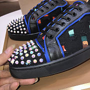 Christian Louboutin Sneaker Louis Junior Spikes 028#326 - 5