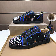 Christian Louboutin Sneaker Louis Junior Spikes 028#326 - 2