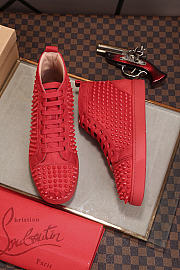 Christian Louboutin Louis High-top Sneakers Red - 3