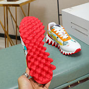 Christian Louboutin Loubishark White Red 025#326 - 3
