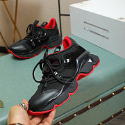 Christian Louboutin Loubishark Black Red 021#326 - 6