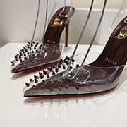 Christian Louboutin Heel Wine Red 086#326 - 3