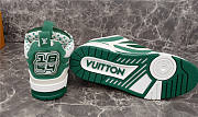 Louis Vuitton LV Skate Sneaker Green White 1AC520 - 2
