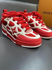 Louis Vuitton LV Skate Sneaker Red White - 4