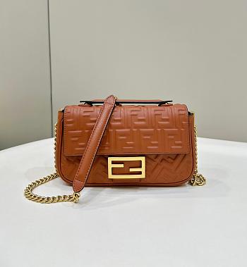 Fendi Baguette Brown 8533 Size 24×7×13cm
