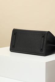 Hermès Birkin Bag 3 Windows Black Size 22x15x8CM - 3