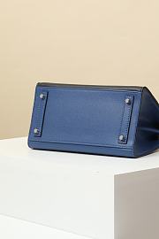 Hermès Birkin Bag 3 Windows Blue Size 22x15x8CM - 4