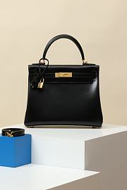 Hermès Birkin Bag Black Leather Size 28x11x20CM - 1