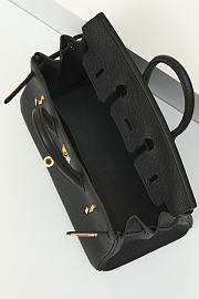 Hermès Birkin Bag Black Size 25x20x13CM - 5