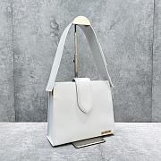 Jacquemus Axillary Bag White Size 26x22x9.5CM - 2