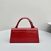 Jacquemus Chiquito Crossbody Bag Red Size 21x10x6CM - 4