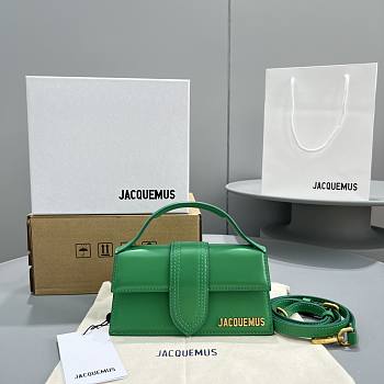 Jacquemus Crossbody Bag Green JAQ2056 Size 18x6x7cm