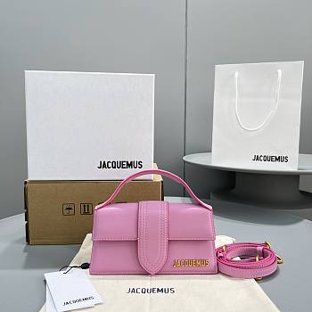 Jacquemus Crossbody Bag Pink JAQ2056 Size 18x6x7cm