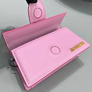 Jacquemus Crossbody Bag Pink JAQ2056 Size 18x6x7cm - 3