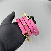 Jacquemus HandBag Black Pink Size 18x15.5x8cm - 3