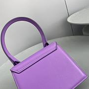 Jacquemus HandBag Purple Size 18x15.5x8cm - 4