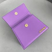 Jacquemus HandBag Purple Size 18x15.5x8cm - 5
