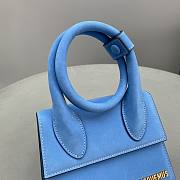 Jacquemus HandBag Black Blue Size 18x15.5x8cm - 3