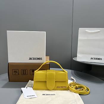 Jacquemus Crossbody Bag Yellow JAQ2056 Size 18x6x7cm