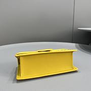 Jacquemus Crossbody Bag Yellow JAQ2056 Size 18x6x7cm - 4