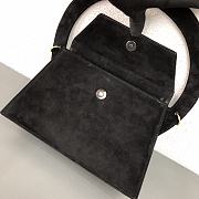 Jacquemus HandBag Black 2100 Size 26.5x16.5x8cm - 6