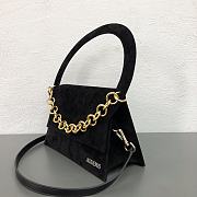 Jacquemus HandBag Black 2100 Size 26.5x16.5x8cm - 3